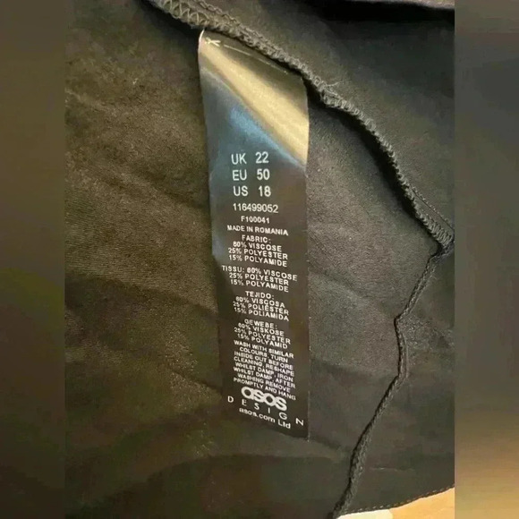 Women’s ASOS Design Black Top - Picture 11 of 11